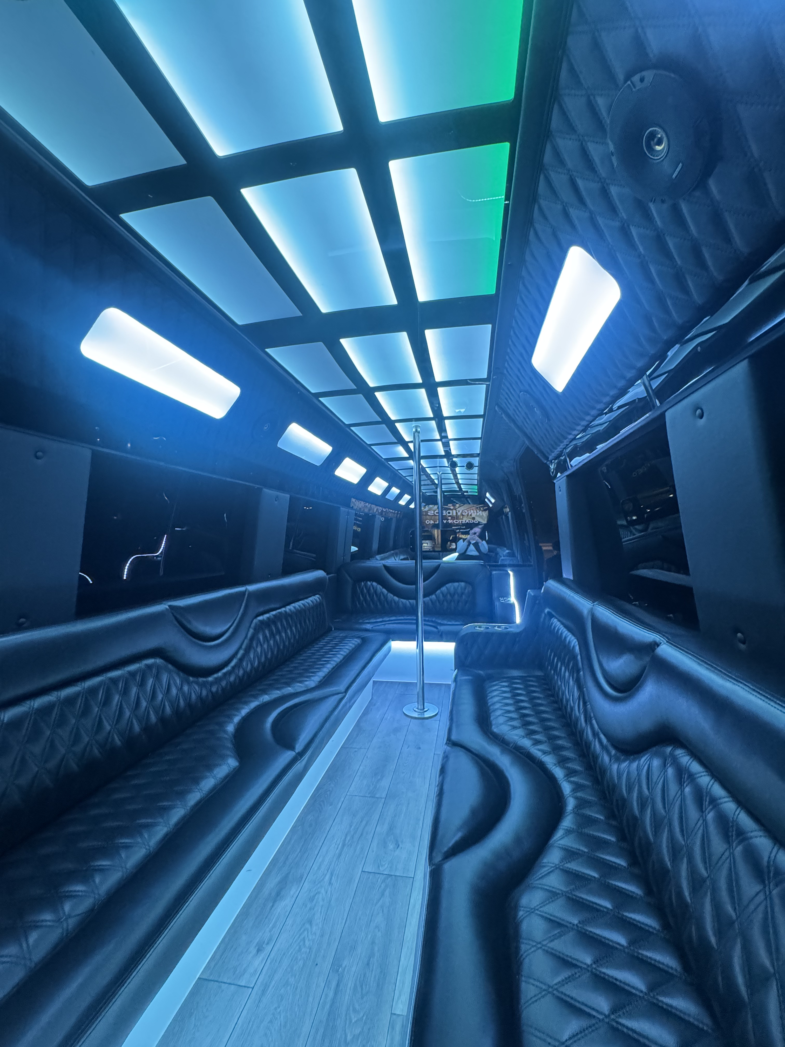 Party Bus Interior — The Legacy
